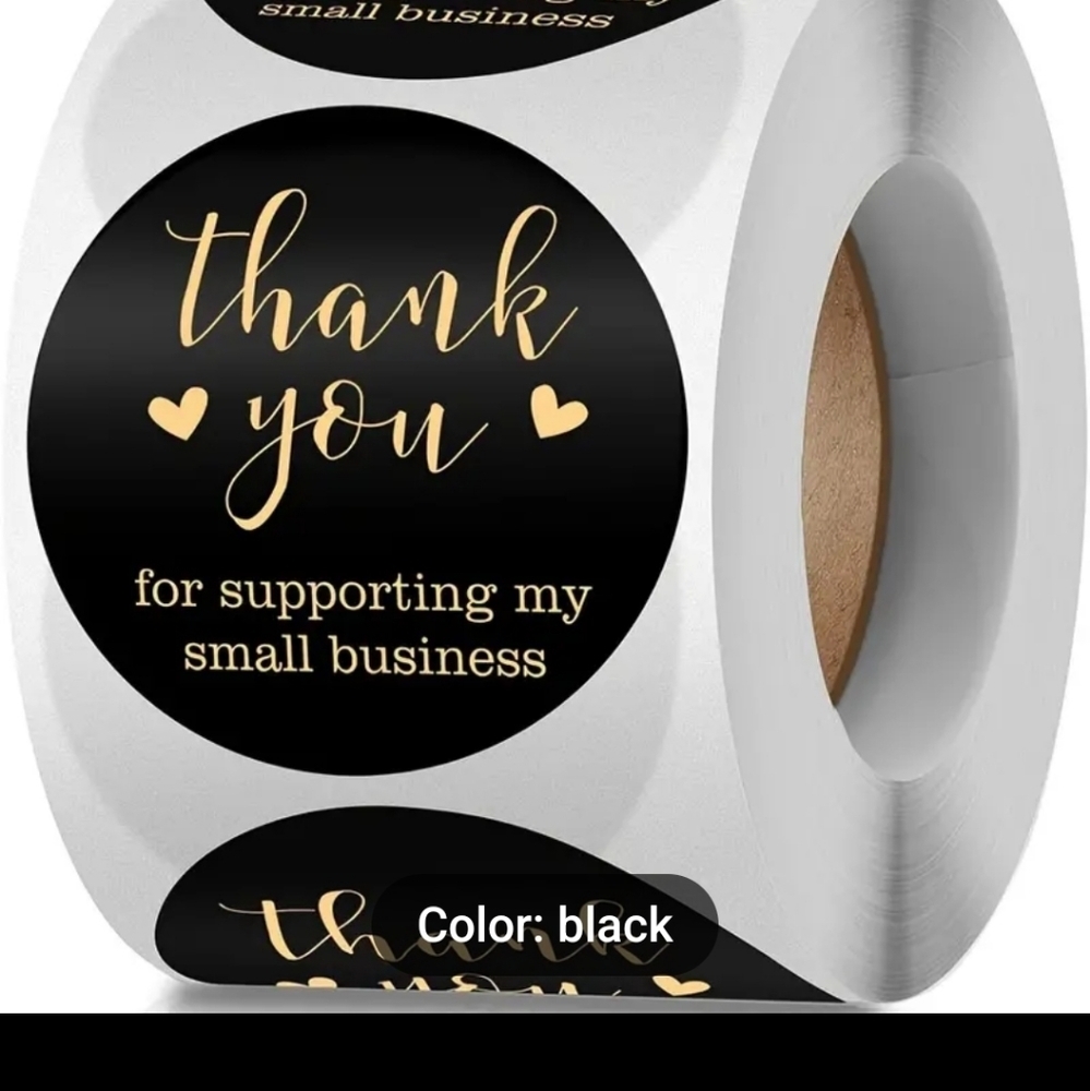 Thank You for Supporting My Small Business stickers hp🔥🔥🔥